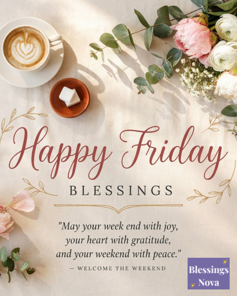 Friday Blessings